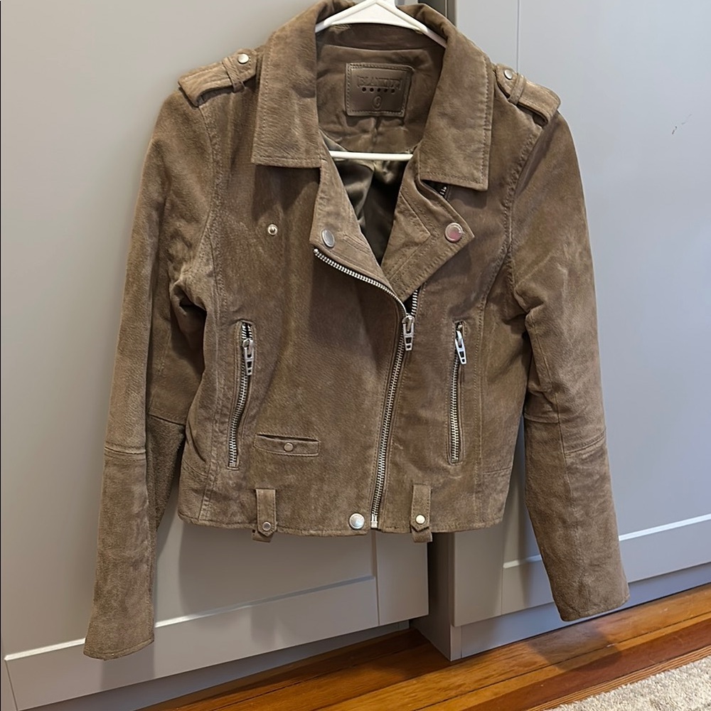 Blank NYC Suede Moto Jacket